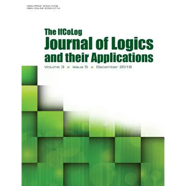 Ifcolog Journal of Logics and their Applications Volume 3, number 5