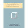 A Thesaurus Of Cantorial Liturgy, Part 1: For The Sabbath And Three Festivals