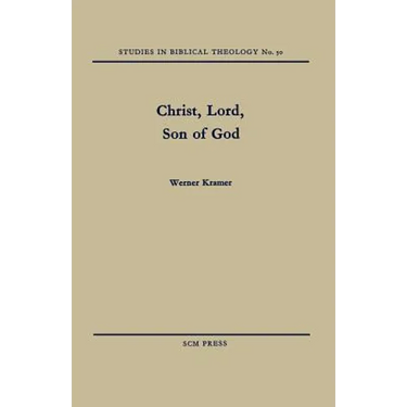 Christ, Lord, Son of God