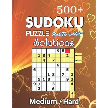 500+ Sudoku Puzzles Book For Adults Medium / Hard solution: Medium-Hard Level Sudoku for Beginner to Expert, Sudoku Puzzle Book for Adults with soluti
