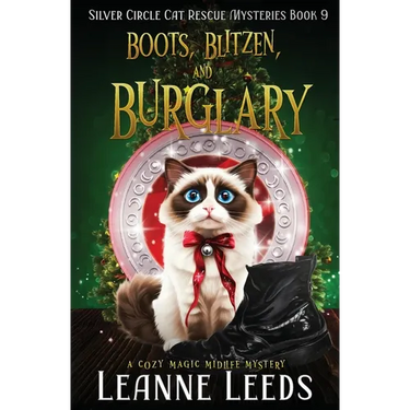 Boots, Blitzen, and Burglary: A Cozy Magic Midlife Mystery