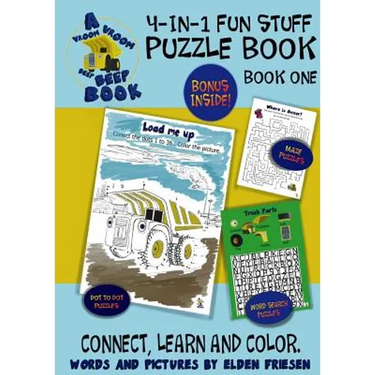 4 in 1 Fun Stuff Puzzle Book