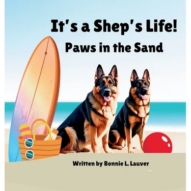 It's a Shep's Life: Paws in the Sand