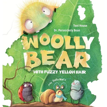 Woolly Bear With Fuzzy Yellow Hair wants to be a Moth