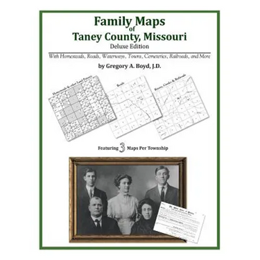 Family Maps of Taney County, Missouri