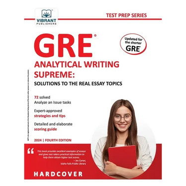 GRE Analytical Writing Supreme Solutions to the Real Essay Topics: Solutions to the Real Essay Topics