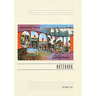 Vintage Lined Notebook Greetings from Orange County, California