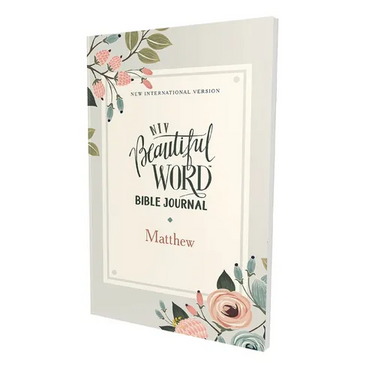 Niv, Beautiful Word Bible Journal, Matthew, Paperback, Comfort Print