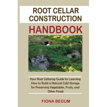 Root Cellar Construction Handbook: Your Root Cellaring Guide for Learning How to Build a Natural Cold Storage for Preserving Vegetables, Fruits, and O