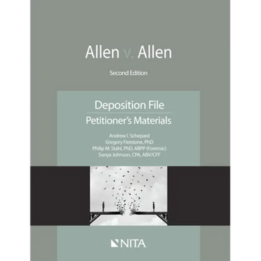 Allen v. Allen: Deposition File, Petitioner's Materials