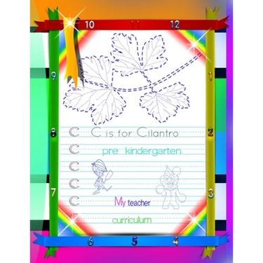 Paper for Tracing ABC for Pre Kindergarten: Dashed line for practice English alphabet writing worksheets for kids everyday. For kids above 2 years old