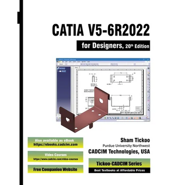 CATIA V5-6R2022 for Designers, 20th Edition