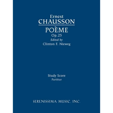 Poeme, Op.25: Study score