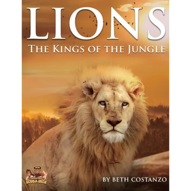 Lions Activity Workbook For Kids