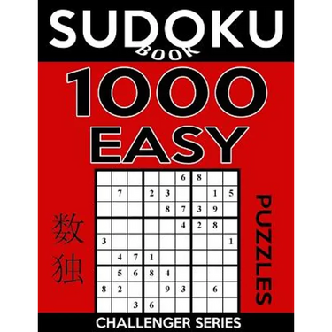 Sudoku Book 1,000 Easy Puzzles: Sudoku Puzzle Book With Only One Level of Difficulty