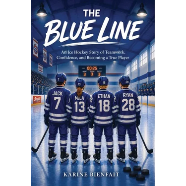 The Blue Line: An Ice Hockey Story of Teamwork, Confidence, and Becoming a True Player