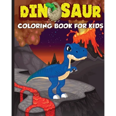 Dinosaur Coloring Book for Kids: The Perfect Gift for Kids, Ages 2-4 and Ages 4-8