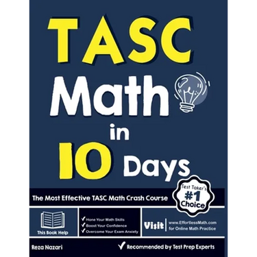 TASC Math in 10 Days: The Most Effective TASC Math Crash Course