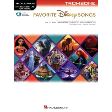 Favorite Disney Songs: Instrumental Play-Along for Trombone