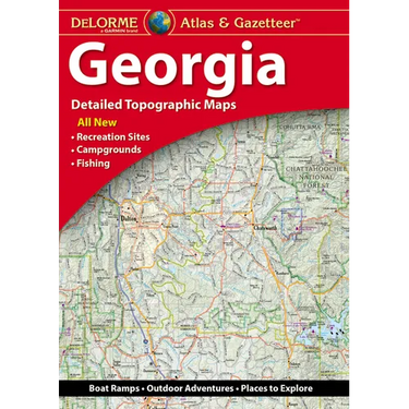 Delorme Atlas & Gazetteer Georgia 8e