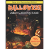 Halloween Adult Coloring Book: New and Expanded Edition, 40+ Unique Designs, Jack-o-Lanterns, Witches, Haunted Houses, and More!