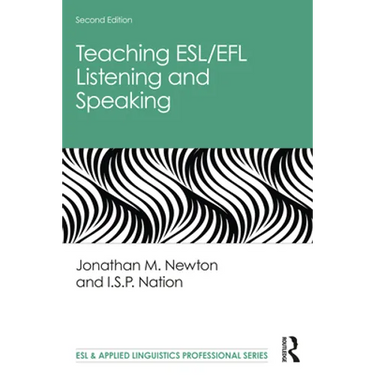 Teaching Esl/EFL Listening and Speaking