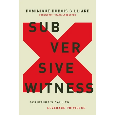 Subversive Witness: Scripture's Call to Leverage Privilege