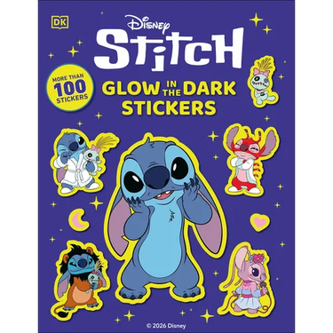 Disney Stitch Glow in the Dark Ultimate Sticker Book