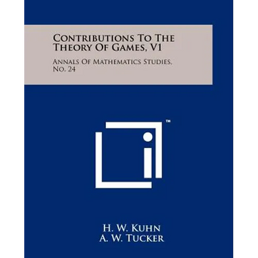 Contributions To The Theory Of Games, V1: Annals Of Mathematics Studies, No. 24