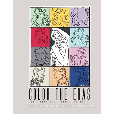 Color The Eras: An Unofficial Coloring Book