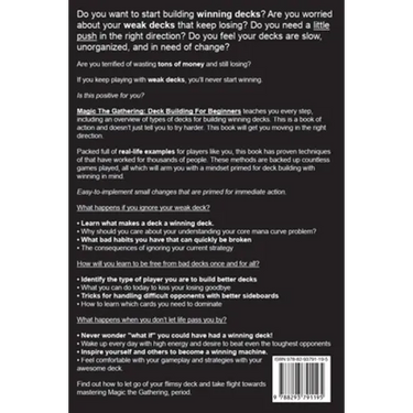 Magic The Gathering: Deck Building For Beginners