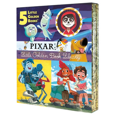 Pixar Little Golden Book Library (Disney/Pixar): Coco, Up, Onward, Soul, Luca