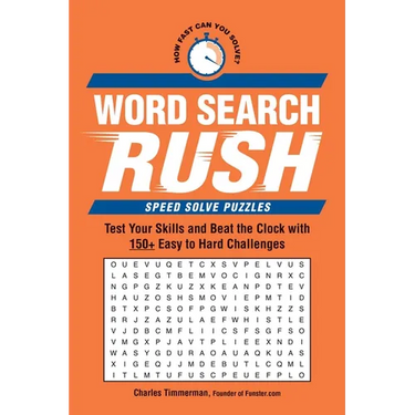 Word Search Rush: Test Your Skills and Beat the Clock with 150+ Easy to Hard Challenges
