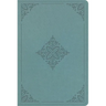 ESV Single Column Heritage Bible (Trutone, Paris Sky, Fleur-De-Lis Design)