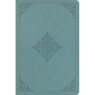ESV Single Column Heritage Bible (Trutone, Paris Sky, Fleur-De-Lis Design)