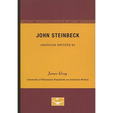 John Steinbeck - American Writers 94: University of Minnesota Pamphlets on American Writers