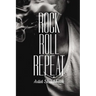 Rock Roll Repeat Artist Sketchbook: Cool Drawing Paper Sketch Pad For Pencil Charcoal Coloring & Doodling