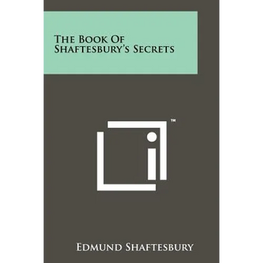 The Book Of Shaftesbury's Secrets