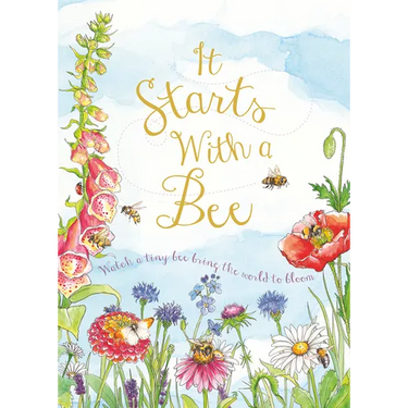 It Starts with a Bee: Watch a Tiny Bee Bring the World to Bloom