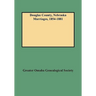 Douglas County, Nebraska Marriages, 1854-1881