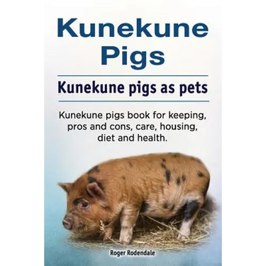 Kunekune pigs. Kunekune pigs as pets. Kunekune pigs book for keeping, pros and cons, care, housing, diet and health.