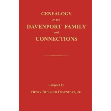Genealogy of the Davenport Family and Connections