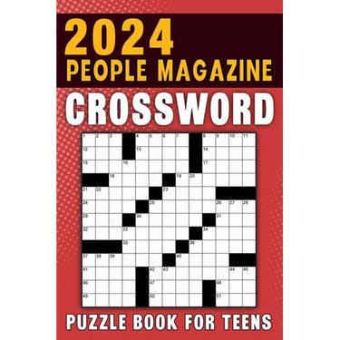 2024 People Magazine Crossword Puzzle Book For Teens: Stimulate Your Brain and Stay Entertained with Engaging Puzzle Activities