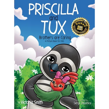Priscilla and Tux: Brothers are Caring
