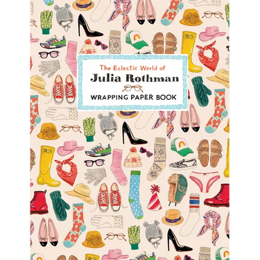 The Eclectic World of Julia Rothman Wrapping Paper Book