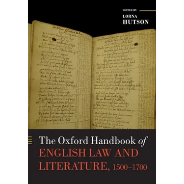 The Oxford Handbook of English Law and Literature, 1500-1700