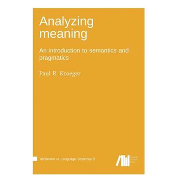 Analyzing meaning
