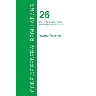 Code of Federal Regulations Title 26, Volume 8, April 1, 2015