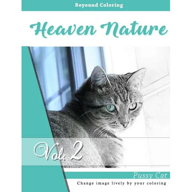 Cuties Cats and Kittens: Grayscale Photo Adult Coloring Book of Animals, Relaxation Stress Relief Coloring Book: Series of coloring book for ad