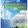 Renewable vs Nonrenewable Energy! Difference, Advantages and Disadvantages Explained Grade 6-8 Earth Science